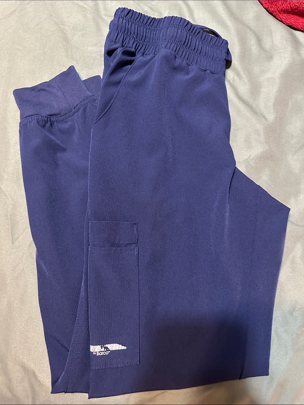 Barco Uniforms Navy Elastic-Waist Womans Scrub Joggers